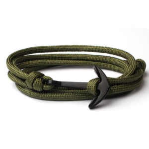 Bracelet - Single Cord Green