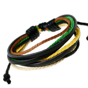 Bracelet - Multi cord, multi colors.